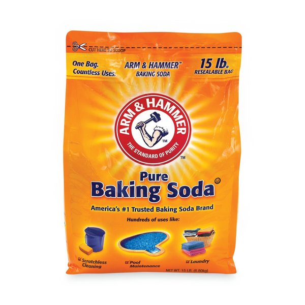 Arm & Hammer Baking Soda, 15 lb Bag 97403